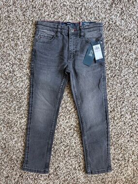 Tommy Hilfiger Kids Gray Stretch Slim Jeans